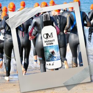 QM Wetsuit Glide is een effectieve manier om het aan- en uittrekken van wetsuits, zwem- en duikpakken te vergemakkelijken. De spray is eenvoudig in gebruik en is veilig voor de huid.